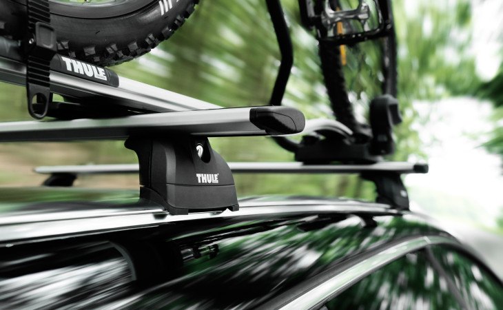 thule aero bar bike rack